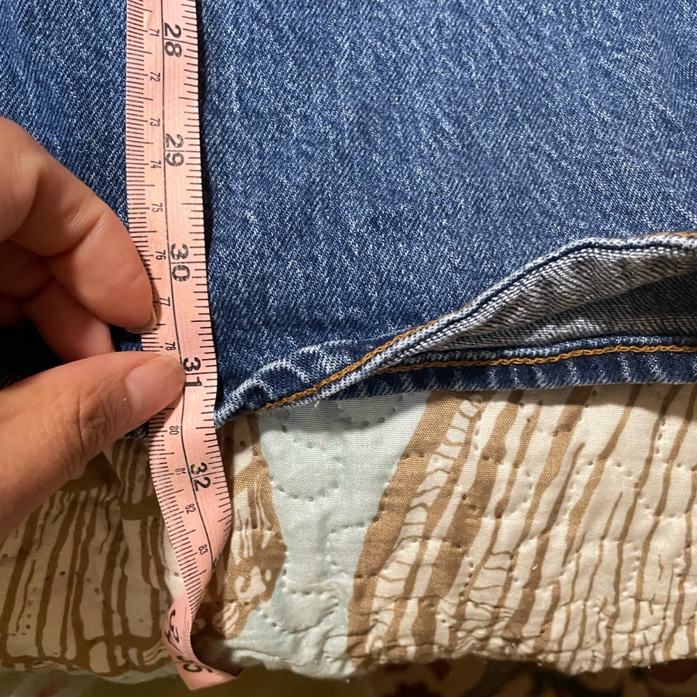 Ann Taylor Blue Wide-Leg  Crop Jeans High Rise Size 2p - Picture 12 of 14